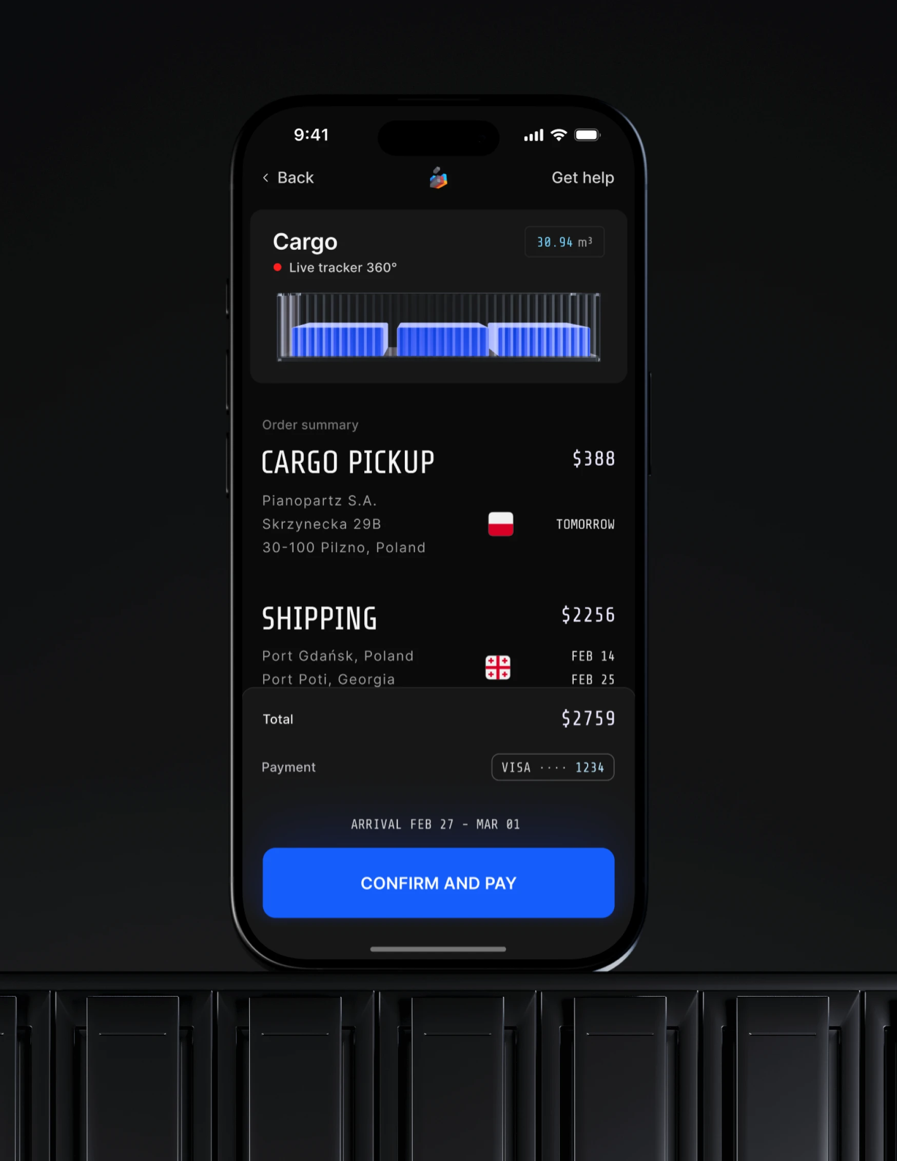 Ocean Interface - 3 columns
